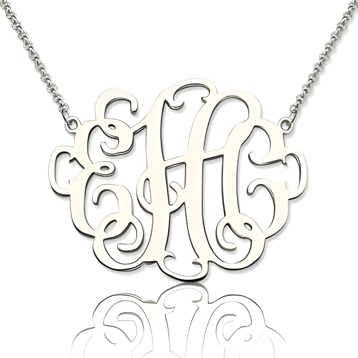 Personalized monogram necklace for unique stories