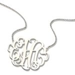 Embrace Your Identity – XL Sterling Silver Monogram Necklace – A Timeless Treasure for You or Someone Special - Image 2