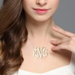 Celebrate Your Unique Story – Bold XXL Monogram Necklace in Sterling Silver – A Timeless Treasure for Her - Image 4