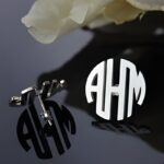 Embrace Your Identity – Sterling Silver Block Monogram Stud Earrings – A Timeless Treasure for Loved Ones - Image 3