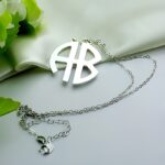 Carry Your Story Close – Sterling Silver Double Initial Monogram Pendant – A Timeless Treasure for Loved Ones - Image 4