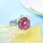 Embrace Your Ever-Changing Spirit – Sterling Silver Mood Ring – For Moments of Reflection and Joy - Image 4