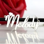 Embrace Your Name in Sterling Silver – Heart-Shaped Name Necklace – For Her Moments of Grace - Image 2