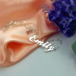 Whispered Elegance – Custom Cursive Name Necklace in Sterling Silver – A Timeless Treasure for You or a Loved One - Image 2