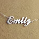 Whispered Elegance – Custom Cursive Name Necklace in Sterling Silver – A Timeless Treasure for You or a Loved One - Image 3