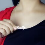 Whispered Elegance – Custom Cursive Name Necklace in Sterling Silver – A Timeless Treasure for You or a Loved One - Image 4