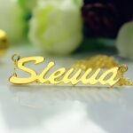 Embrace Her Name in Gold – Custom Name Necklace to Treasure Every Moment - Image 2