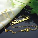 Embrace Her Name in Gold – Custom Name Necklace to Treasure Every Moment - Image 3