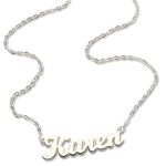 Embrace Your Story – Sterling Silver Script Name Necklace – A Cherished Keepsake for Every Moment - Image 2