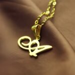 Embrace Your Story – Elegant Initial Necklace in 18K Gold Plating – A Timeless Treasure for You or a Loved One - Image 3