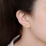 Carry Your Story Close – Initial Stud Earrings with Birthstone Sparkle – A Thoughtful Keepsake for Every Day - Image 8