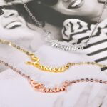 Embrace Your Joyful Spirit – Custom Name Necklace with Smiling Arc – A Cherished Treasure for Her - Image 4