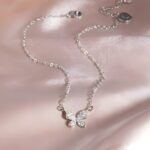 Embrace Grace and Luck – Sterling Silver Butterfly Anklet – For Moments That Sparkle by the Sea or Celebration - Image 9