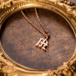 Embrace Timeless Elegance – Old English Initial Necklace – A Cherished Keepsake for Her - Image 4