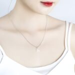 Embrace Timeless Elegance – Old English Initial Necklace – A Cherished Keepsake for Her - Image 6