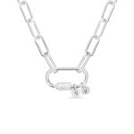 Embrace Bold Elegance – Chunky Paperclip Chain Necklace – A Stylish Treasure for Her - Image 4