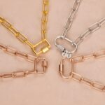 Embrace Bold Elegance – Chunky Paperclip Chain Necklace – A Stylish Treasure for Her - Image 8