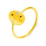 Embrace the Cosmos – Custom Star Constellation Signet Ring – A Cherished Gift for Her - Image 2