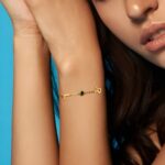 Carry Your Story Close – Sideways Initial & Birthstone Bracelet – A Cherished Keepsake for Loved Ones - Image 5