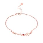 Embrace the Stars – Custom Constellation Name Bracelet with Birthstone – A Celestial Gift for Friends and Loved Ones - Image 2