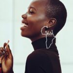 Embrace Heritage and Style – Custom African Map Hoop Earrings – Celebrate Identity with Every Wear - Image 4