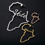 Embrace Heritage and Style – Custom African Map Hoop Earrings – Celebrate Identity with Every Wear - Image 7