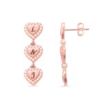 Embrace Your Love Story – Sterling Silver Heart Earrings – A Cherished Gift for Her - Image 3