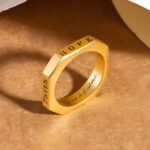 Embrace Your Story – Custom Octagon Name Ring – A Timeless Treasure for Loved Ones - Image 5
