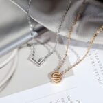 Embrace Your Story – Elegant Sterling Silver Initial Necklace – A Timeless Treasure for Her - Image 4