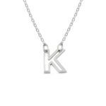 Personalized initial necklace for her, a timeless treasure