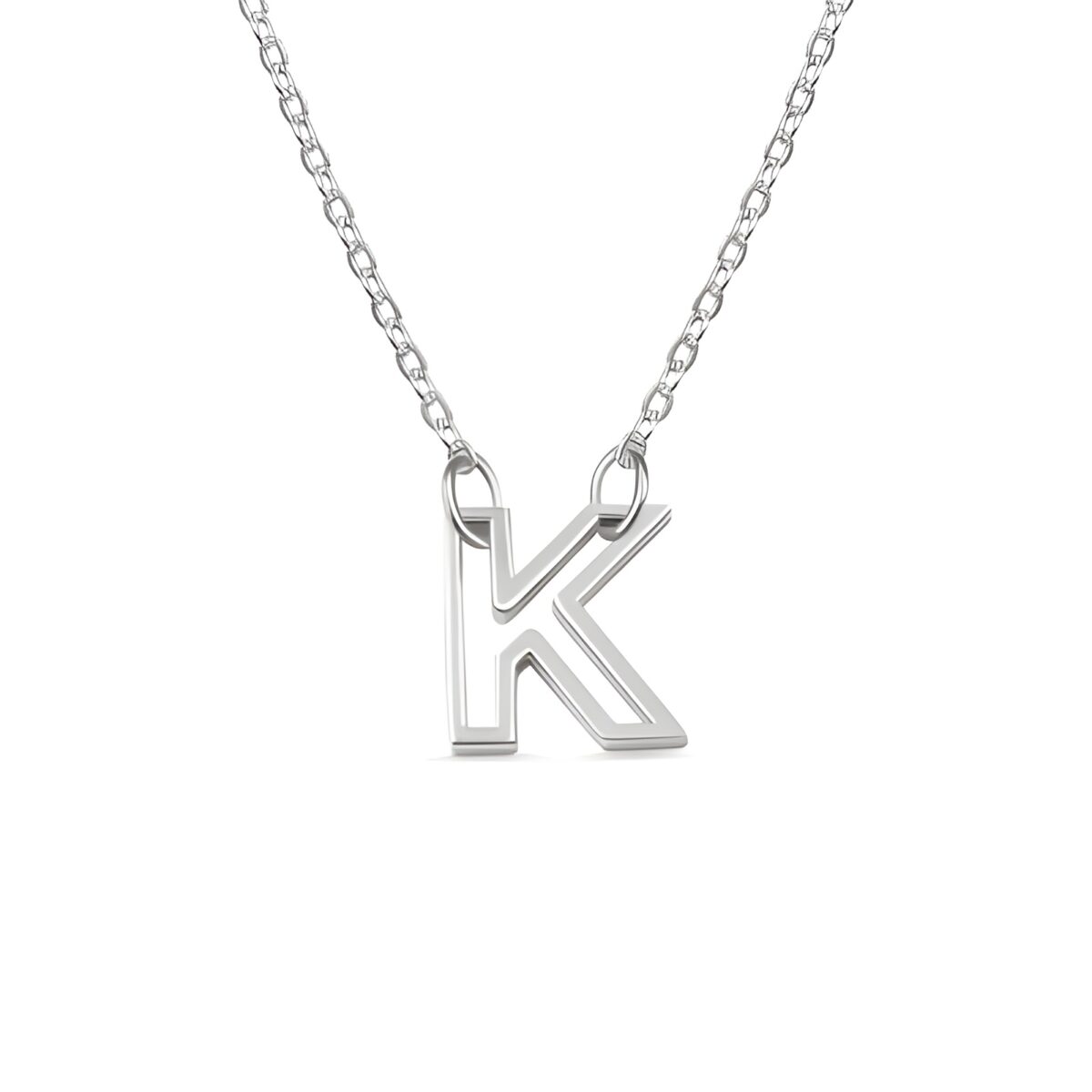 Personalized initial necklace for her, a timeless treasure