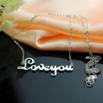 Whisper Your Love – Sterling Silver Name Necklace – A Tender Treasure for Your Beloved - Image 4