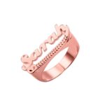 Wear Your Story – Elegant Script Name Ring – Celebrate Your Unique Journey - Image 3