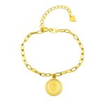 Carry Your Story Close – Elegant Initial Bracelet – A Thoughtful Treasure for Every Day - Image 2