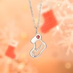 Celebrate Holiday Magic – Name & Birthstone Necklace – A Cherished Christmas Keepsake for Loved Ones - Image 4
