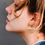 Embrace Your Identity – Custom Name Hoop Earrings – A Timeless Treasure for Her - Image 7