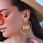 Embrace Your Story – Custom Name Hoop Earrings – A Gift to Celebrate You or Someone Special - Image 6