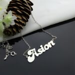 Carry Your Name with Grace – Sterling Silver Script Name Necklace – A Timeless Treasure for Every Moment - Image 3