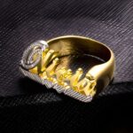 Carry Your Story – Custom Name Ring in Sterling Silver or Brass – A Cherished Keepsake for Every Day - Image 3