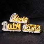 Carry Your Story – Custom Name Ring in Sterling Silver or Brass – A Cherished Keepsake for Every Day - Image 5