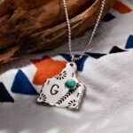 Carry Wisdom and Hope – Custom Cow Tag Turquoise Necklace – A Meaningful Keepsake for Loved Ones - Image 4