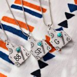 Carry Wisdom and Hope – Custom Cow Tag Turquoise Necklace – A Meaningful Keepsake for Loved Ones - Image 5