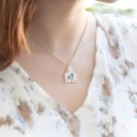 Carry Wisdom and Hope – Custom Cow Tag Turquoise Necklace – A Meaningful Keepsake for Loved Ones - Image 9