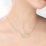 Embrace Elegance – Lace-Detail Name Necklace – A Cherished Keepsake for Her - Image 13