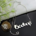 Embrace Your Story – Sterling Silver Letter Name Necklace – A Chic Statement for Her - Image 3