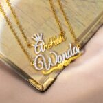 Embrace Your Story – Delicate Lace Name Necklace – A Cherished Keepsake for Her - Image 6