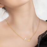 Embrace Your Story – Delicate Lace Name Necklace – A Cherished Keepsake for Her - Image 7