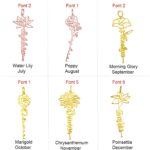 Embrace Your Story – Floral Birth Flower Name Necklace – A Cherished Keepsake for Her - Image 12