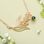 Embrace Your Story – Birth Flower & Stone Necklace – A Timeless Treasure for Loved Ones - Image 4