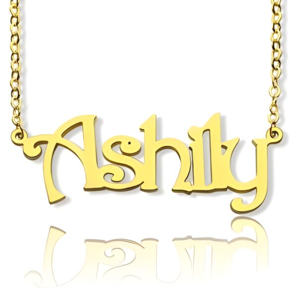 Personalized name necklace embracing your story